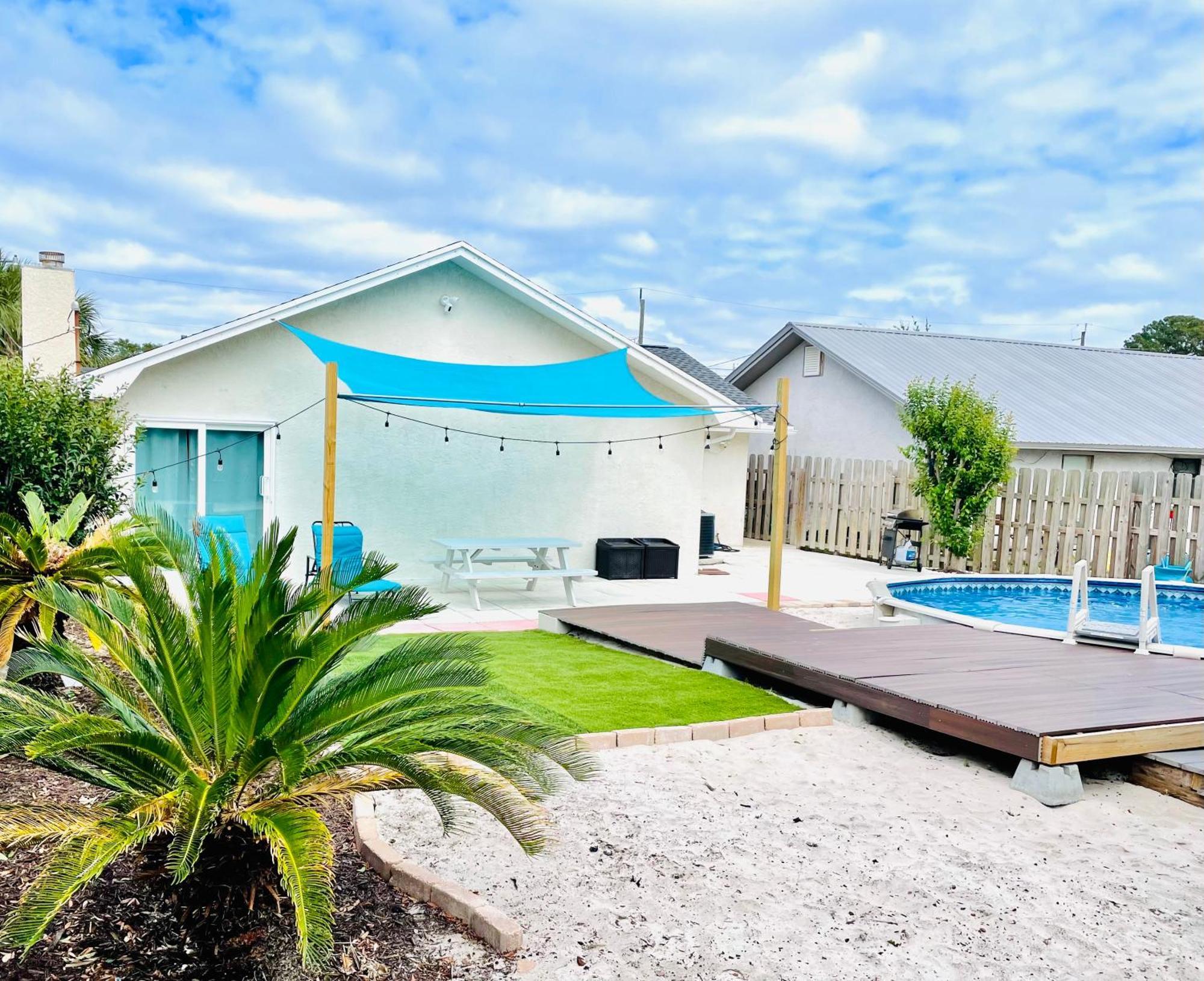 Sea Salt Vacation Home, Private Pool - Walk To Beach Panama City Beach Kültér fotó